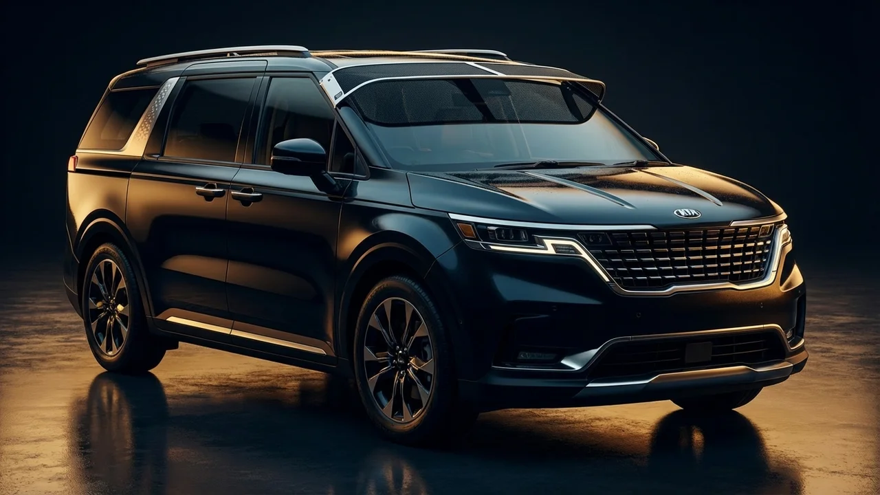 Kia Carnival Car Windscreen Sunvisor - 1