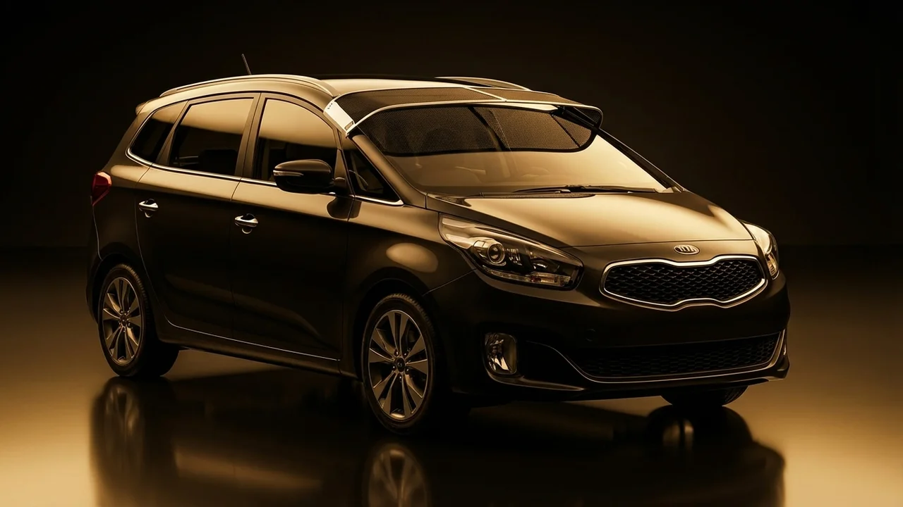 Kia Rondo Car Windscreen Sunvisor - 1