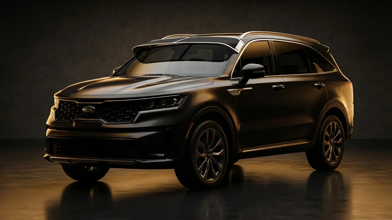 Kia Sorento Car Windscreen Sunvisor - 1