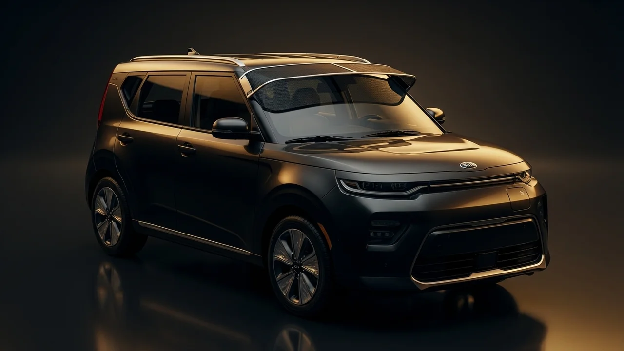 Kia Soul EV Car Windscreen Sunvisor - 1