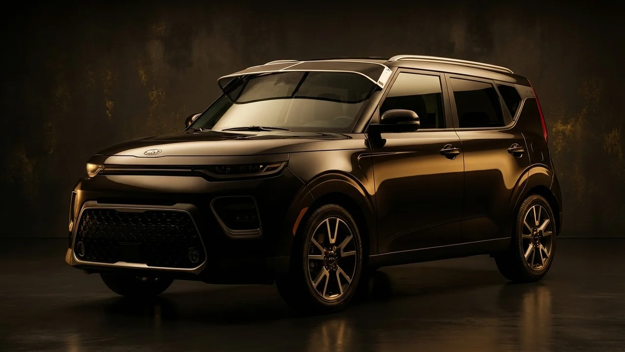 Kia Soul Car Windscreen Sunvisor - 1