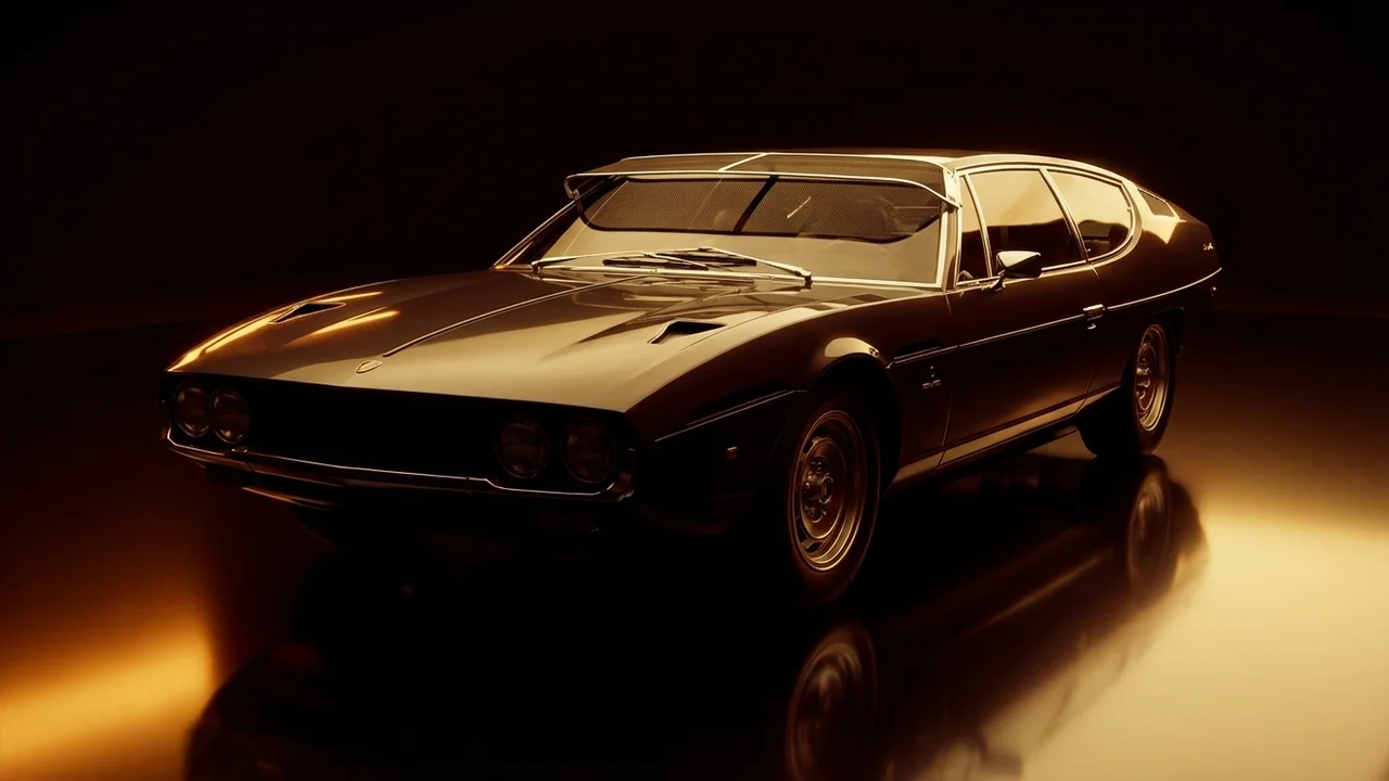 Lamborghini Espada Car Windscreen Sunvisor - 1