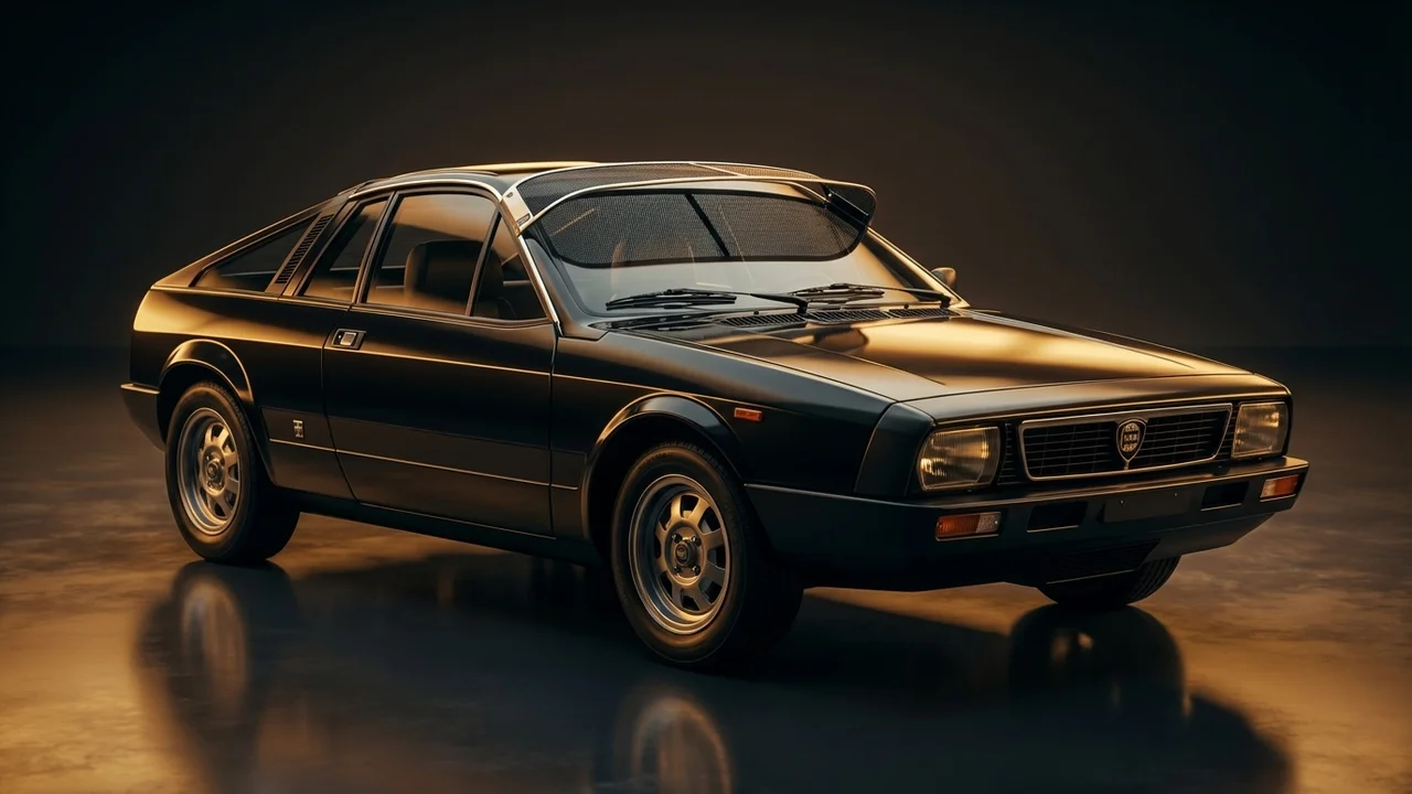 Lancia Scorpion Car Windscreen Sunvisor - 1