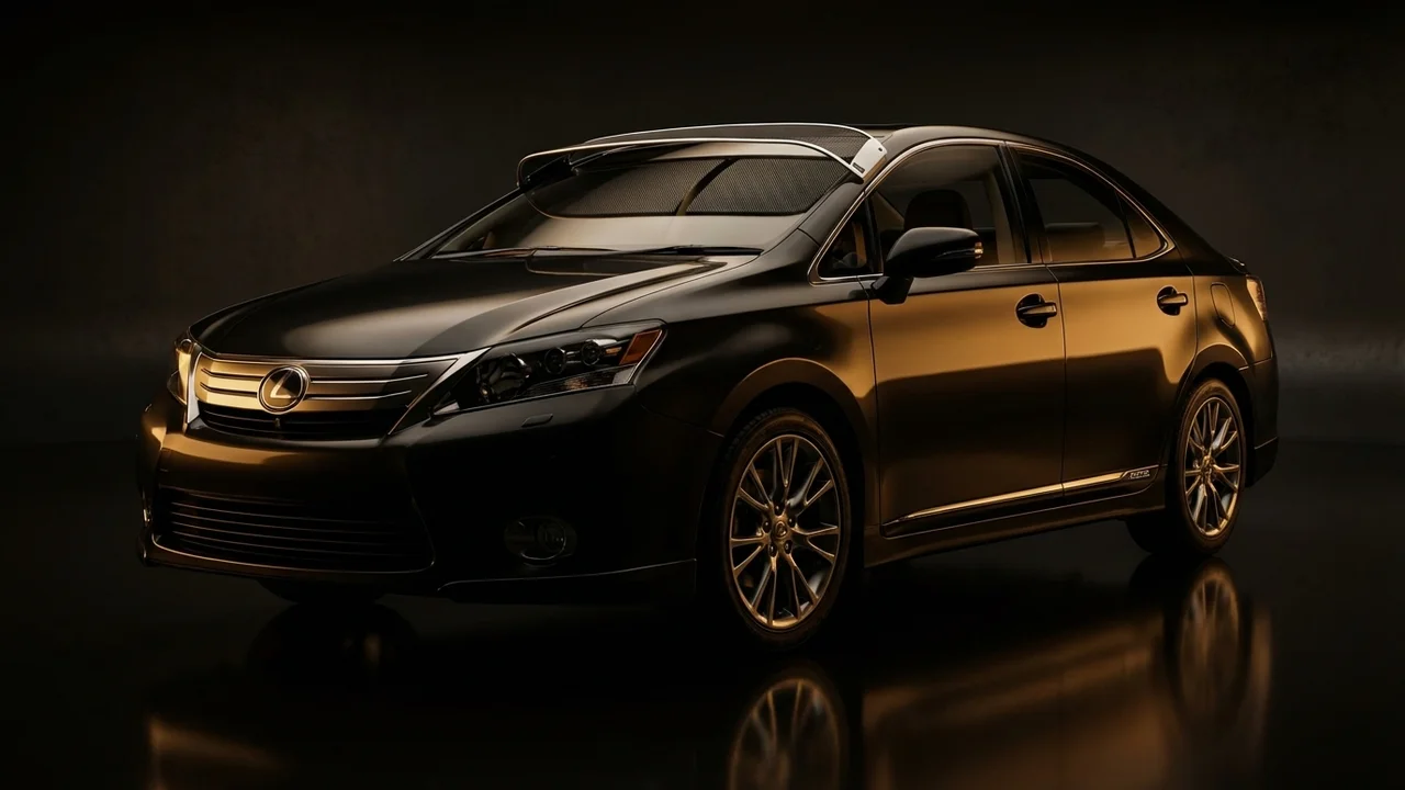 Lexus HS250h Car Windscreen Sunvisor - 1