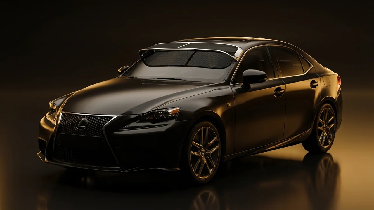 Lexus IS200t Car Windscreen Sunvisor - 1