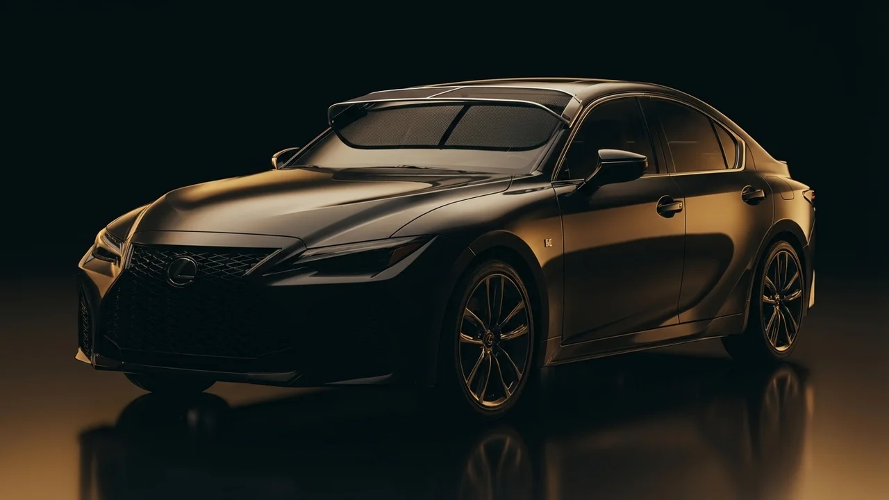 Lexus IS350 Car Windscreen Sunvisor - 1