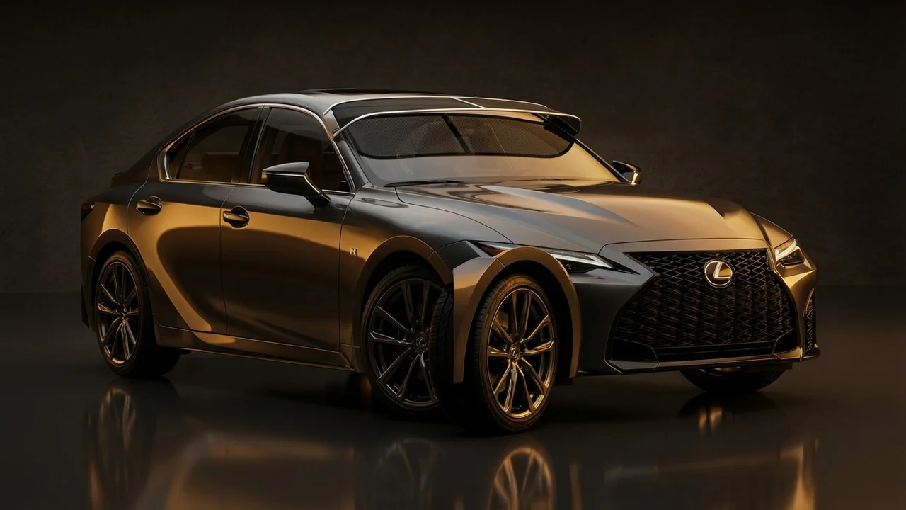 Lexus IS500 Car Windscreen Sunvisor - 1