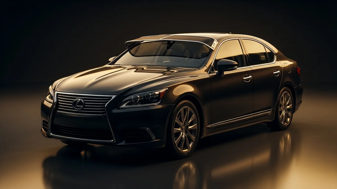 Lexus LS460 Car Windscreen Sunvisor - 1