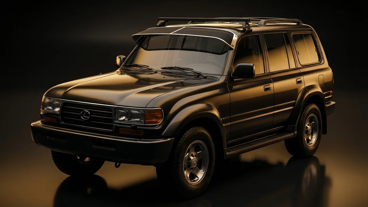 Lexus LX450 Car Windscreen Sunvisor - 1