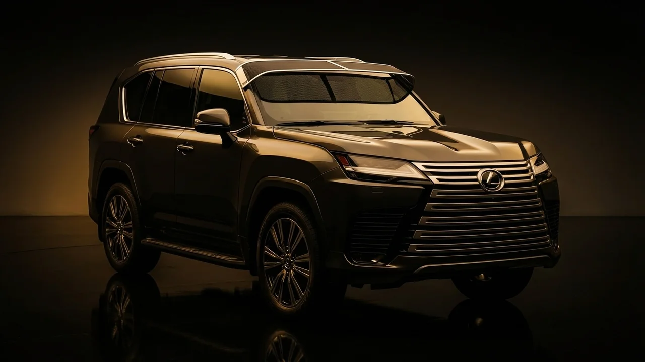 Lexus LX600 Car Windscreen Sunvisor - 1