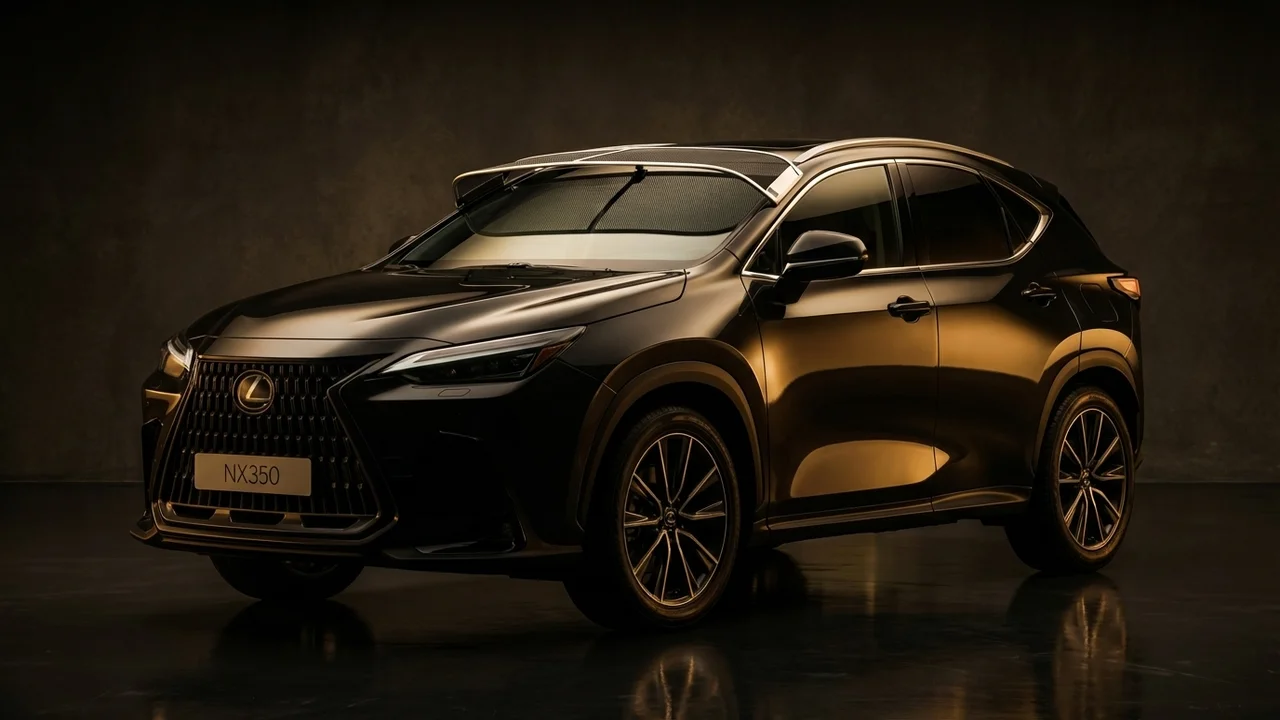 Lexus NX350 Car Windscreen Sunvisor - 1