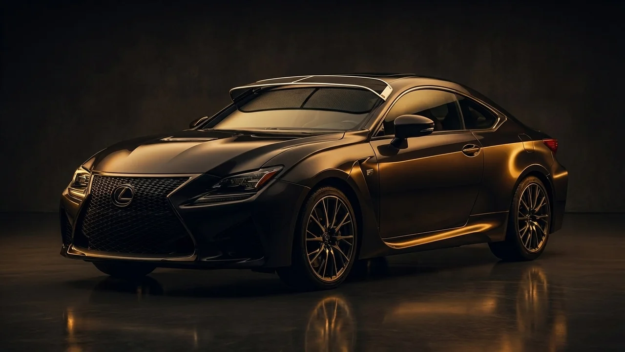 Lexus RC F Car Windscreen Sunvisor - 1