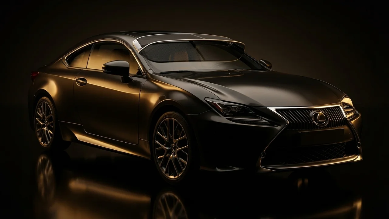 Lexus RC300 Car Windscreen Sunvisor - 1