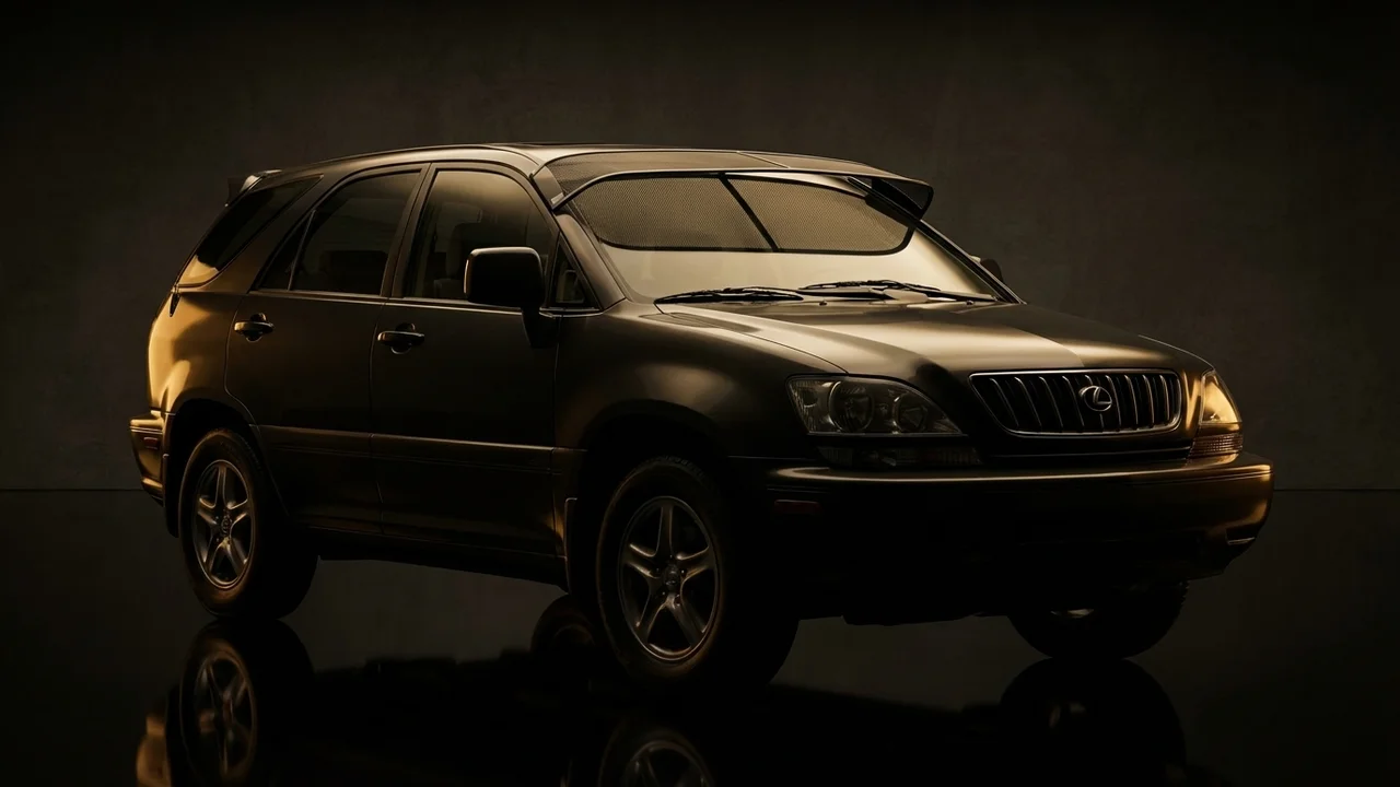 Lexus RX300 Car Windscreen Sunvisor - 1