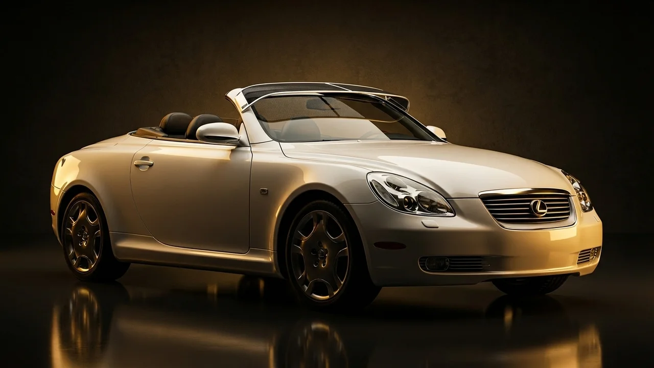 Lexus SC430 Car Windscreen Sunvisor - 1