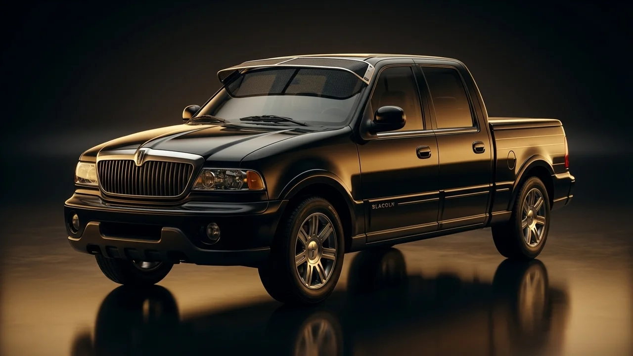 Lincoln Blackwood Car Windscreen Sunvisor - 1