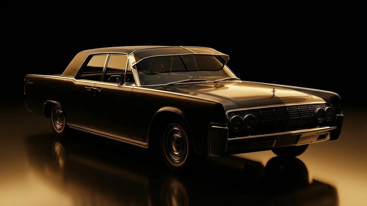 Lincoln Continental Car Windscreen Sunvisor - 1