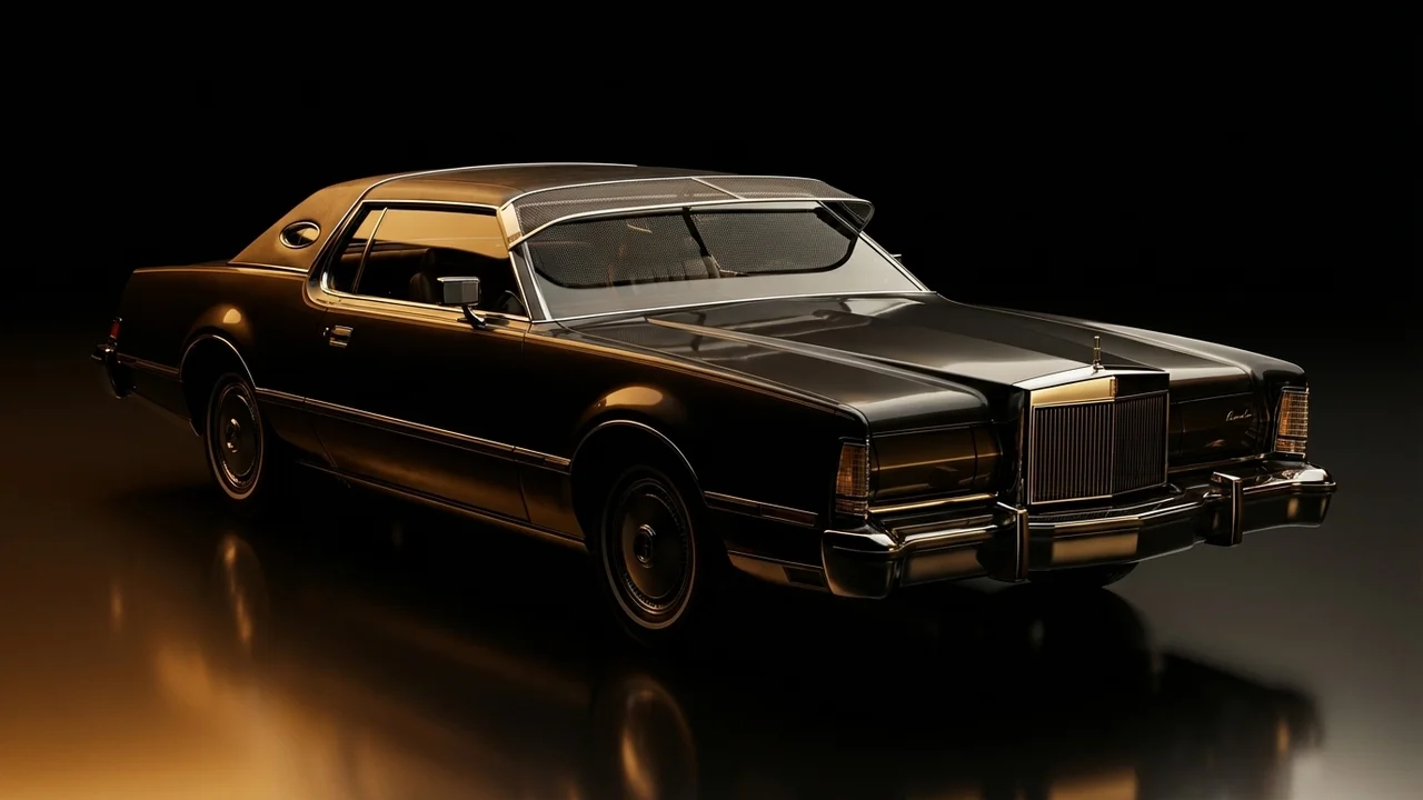 Lincoln Mark IV Car Windscreen Sunvisor - 1