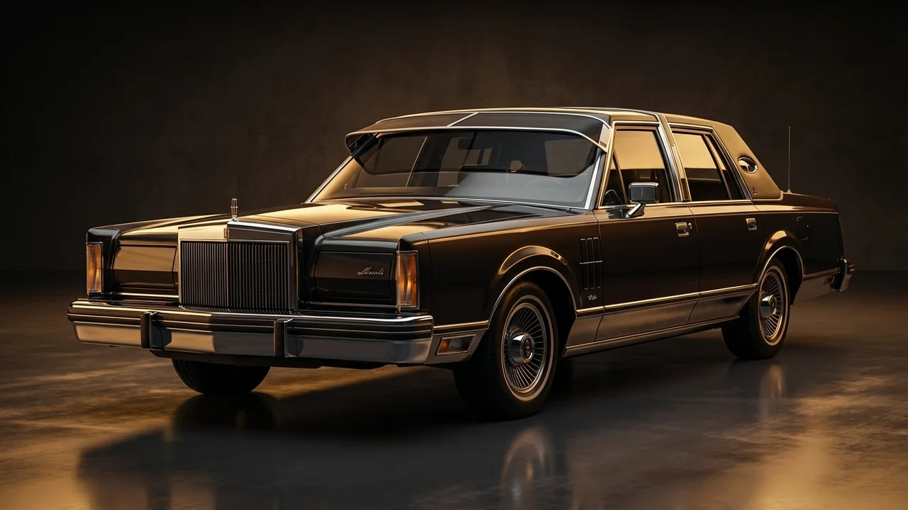 Lincoln Mark VI Car Windscreen Sunvisor - 1