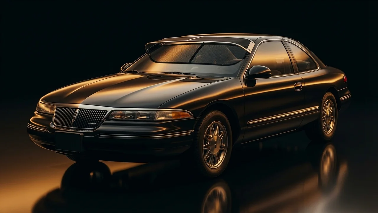 Lincoln Mark VIII Car Windscreen Sunvisor - 1