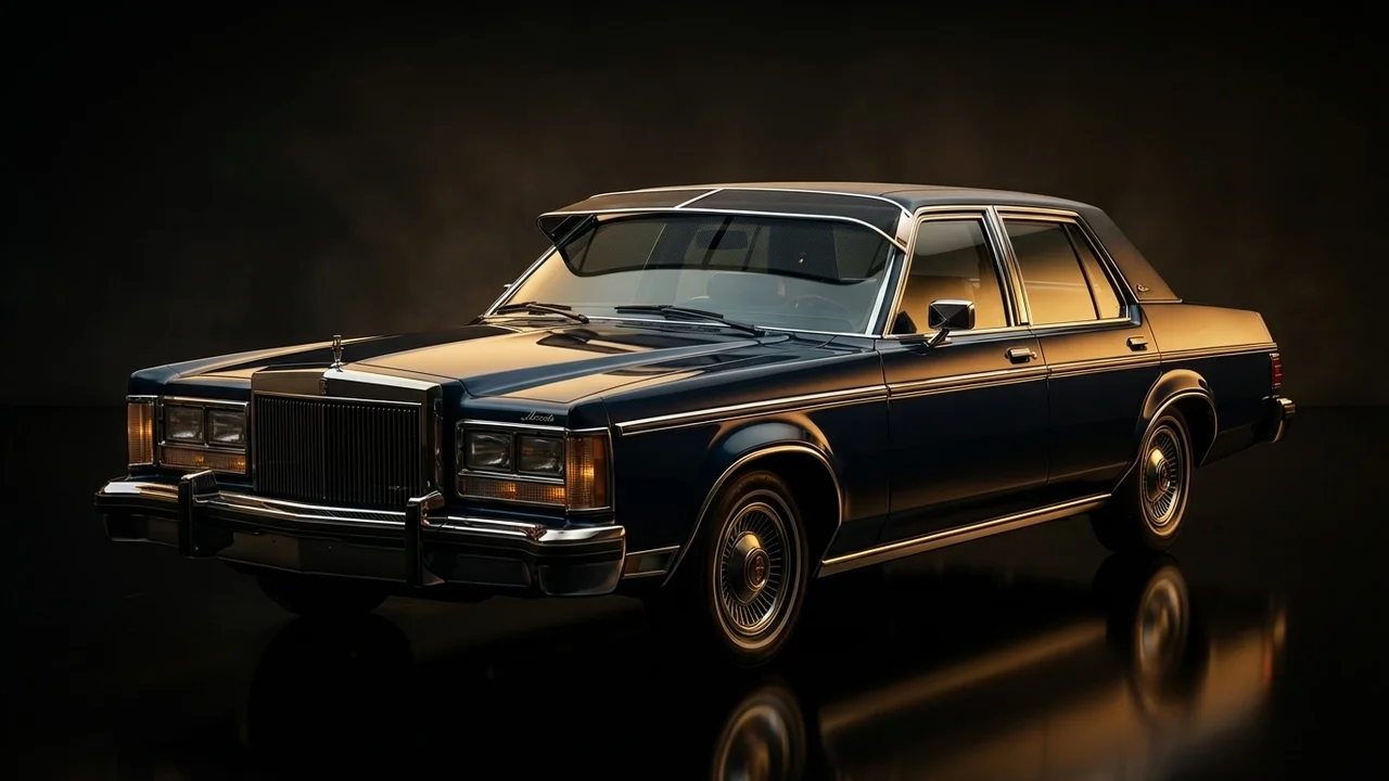 Lincoln Versailles Car Windscreen Sunvisor - 1