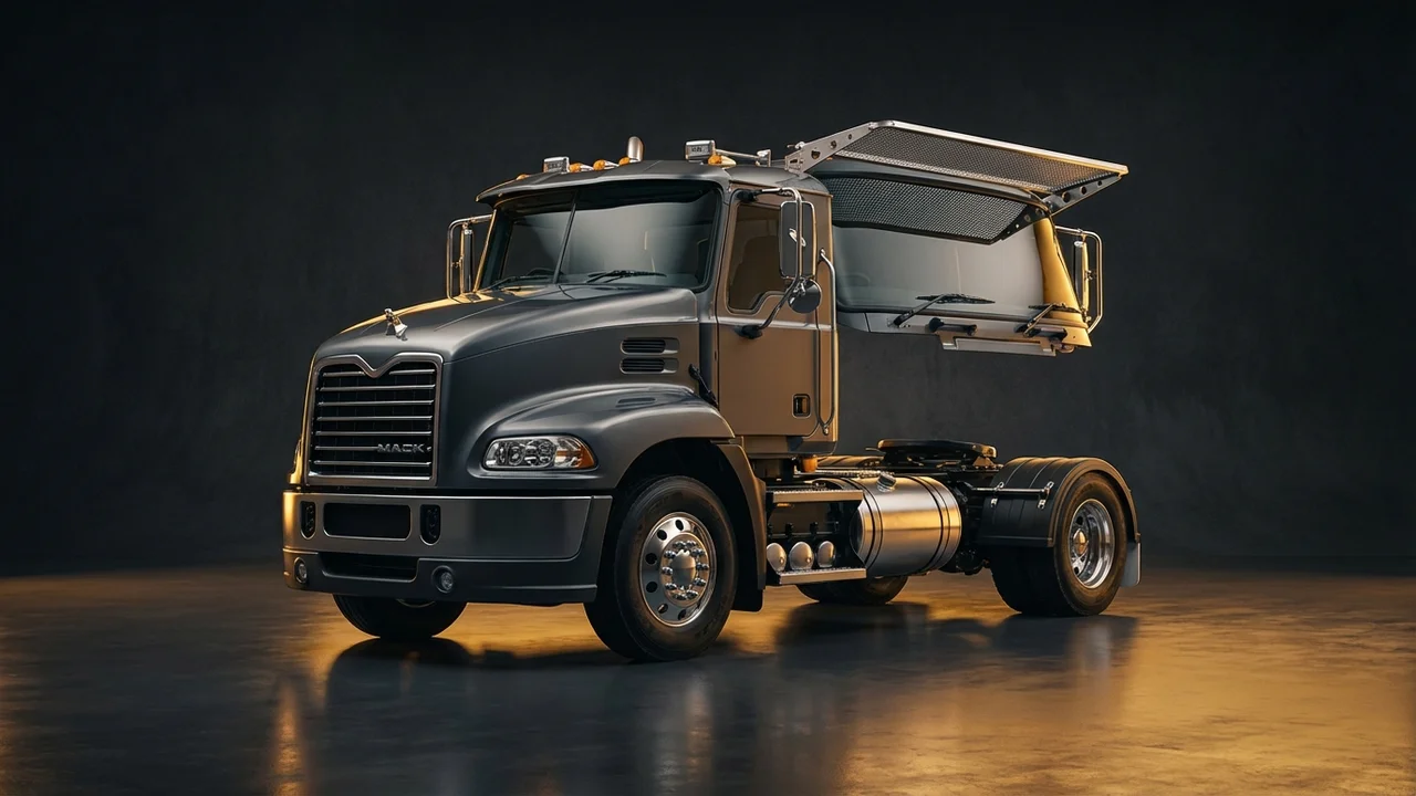 Mack CS250P Mid-Liner Car Windscreen Sunvisor - 1