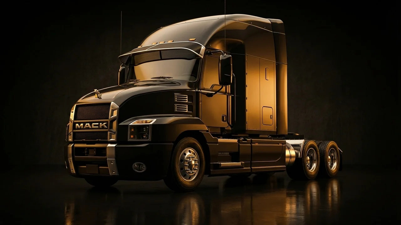 Mack LE Car Windscreen Sunvisor - 1