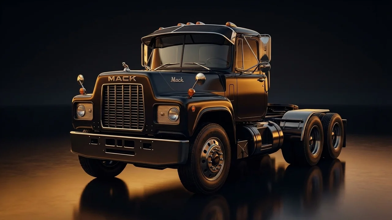 Mack RB Car Windscreen Sunvisor - 1