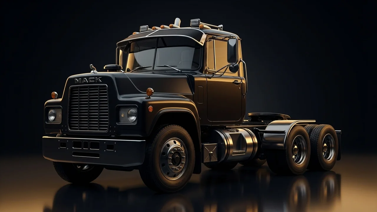 Mack RD Car Windscreen Sunvisor - 1