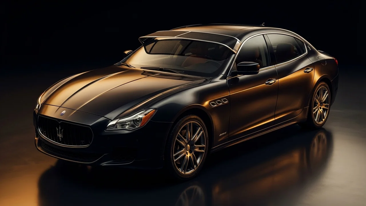 Maserati 425 Car Windscreen Sunvisor - 425