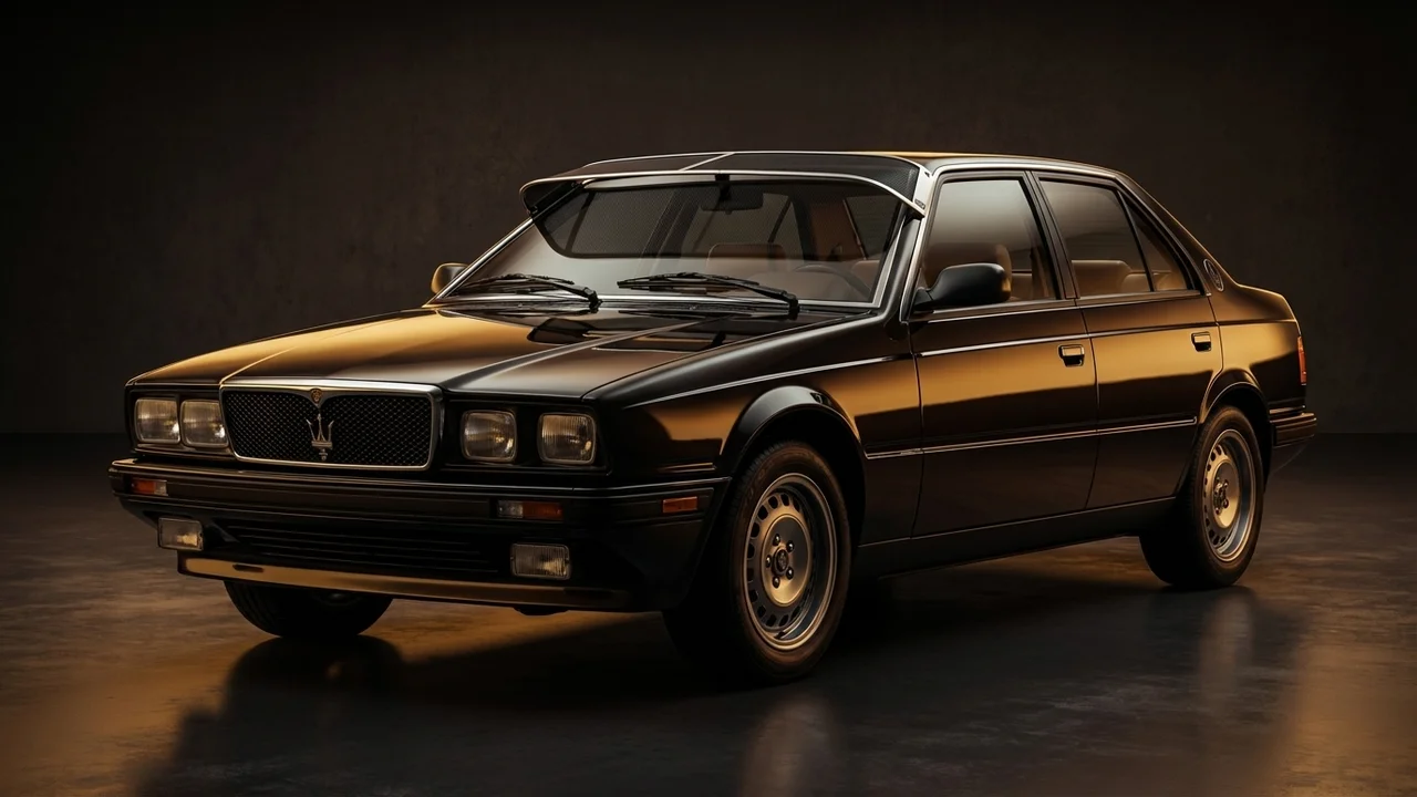 Maserati Biturbo Car Windscreen Sunvisor - 1