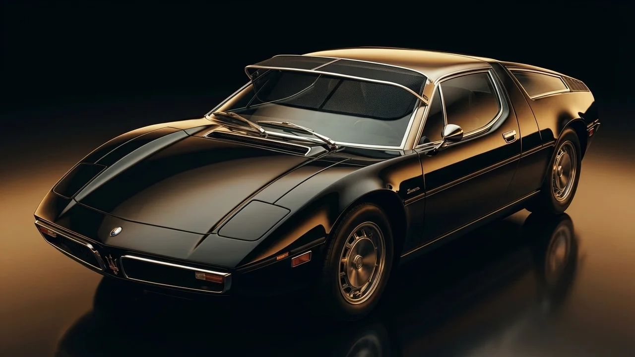 Maserati Bora Car Windscreen Sunvisor - 1