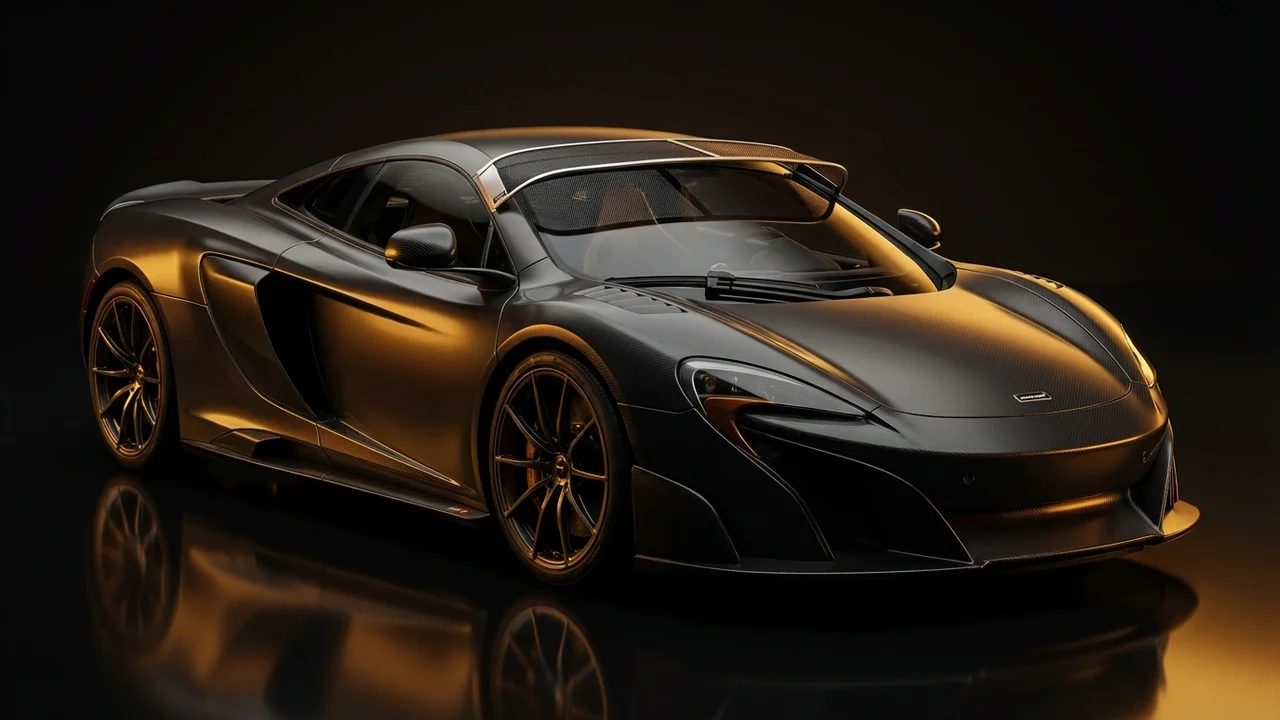 McLaren 675LT Car Windscreen Sunvisor - 1