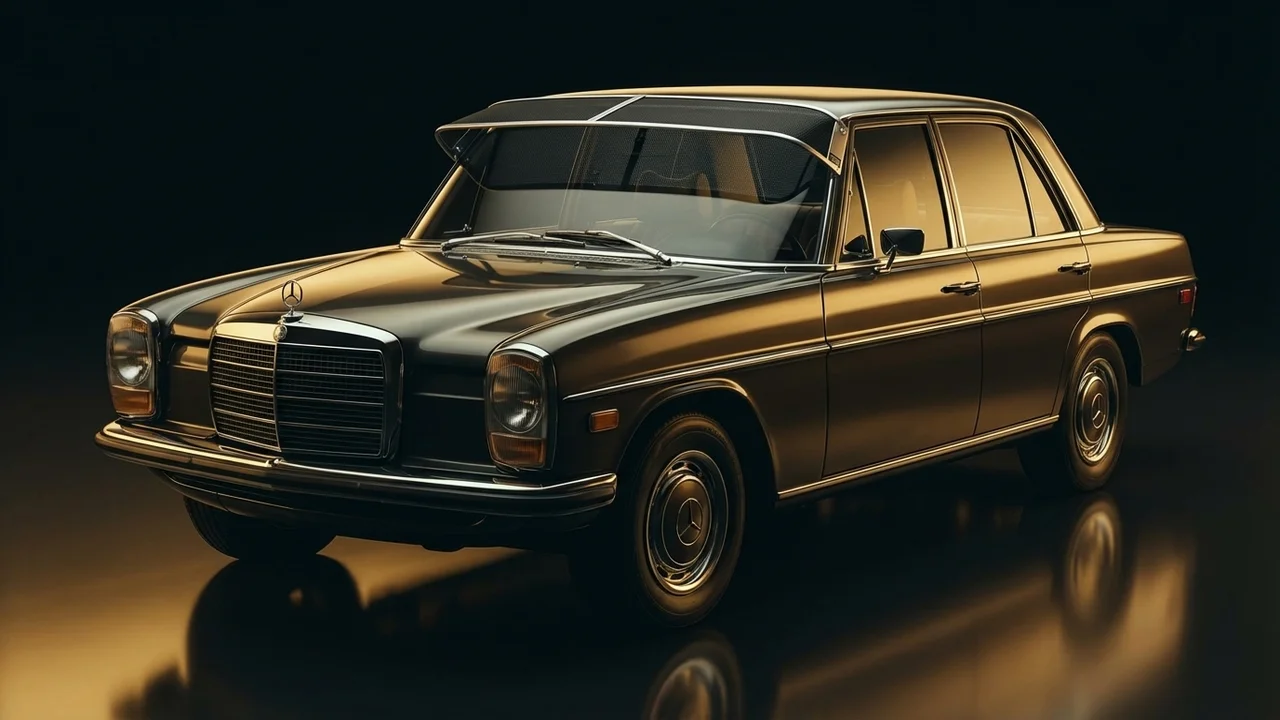 Mercedes-Benz 220D Car Windscreen Sunvisor - 1