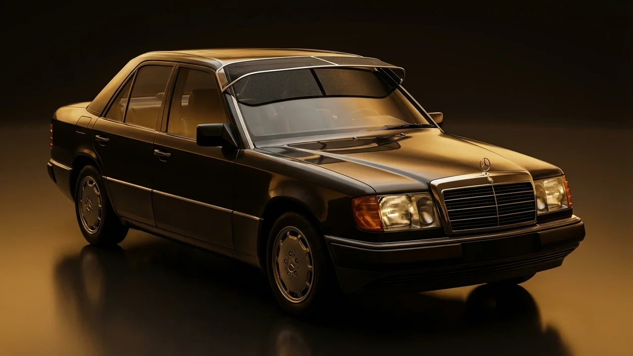 Mercedes-Benz 260E Car Windscreen Sunvisor - 1