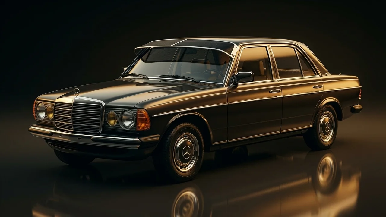 Mercedes-Benz 280E Car Windscreen Sunvisor - 1