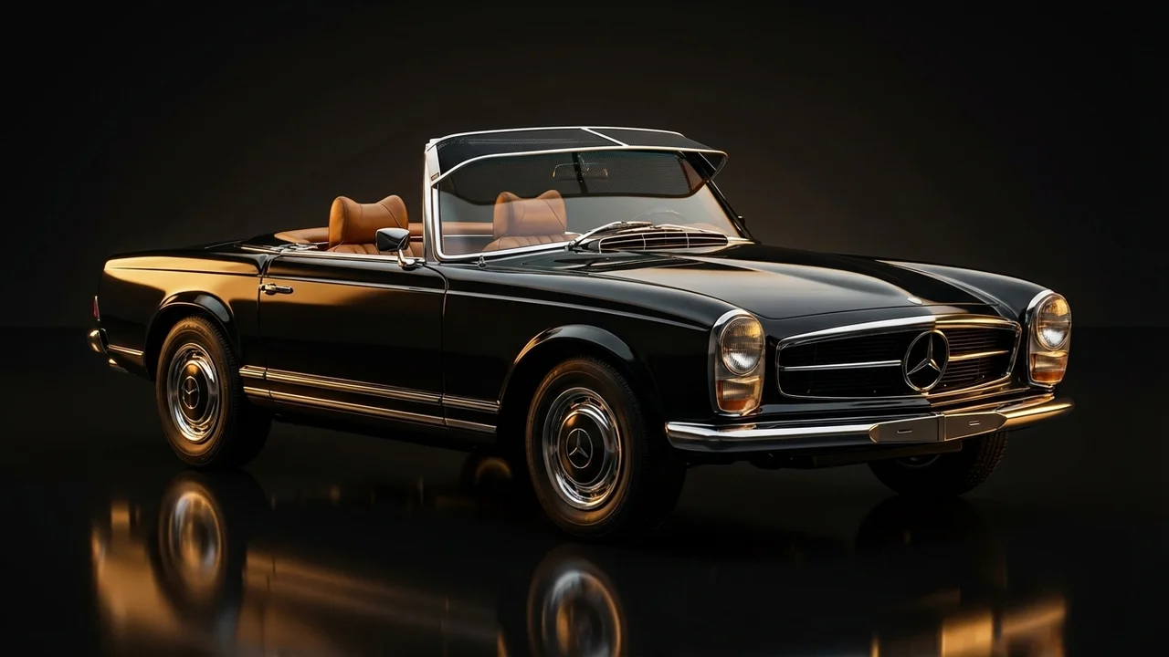 Mercedes-Benz 280SL Car Windscreen Sunvisor - 1