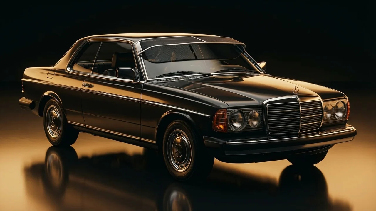 Mercedes-Benz 300CD Car Windscreen Sunvisor - 1