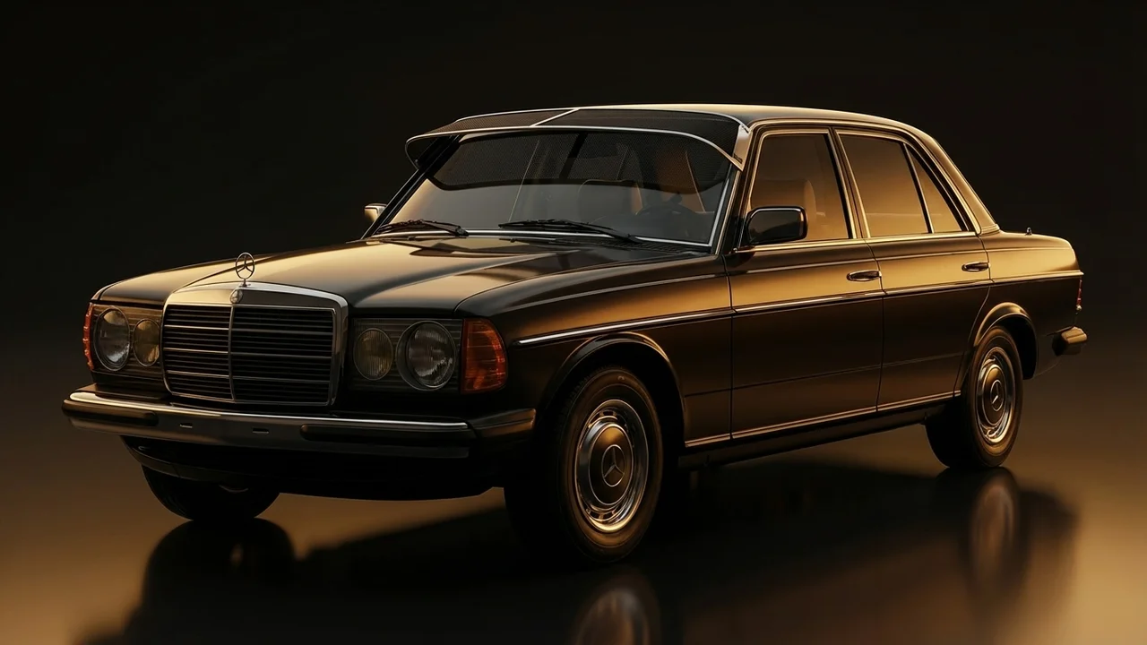 Mercedes-Benz 300D Car Windscreen Sunvisor - 1