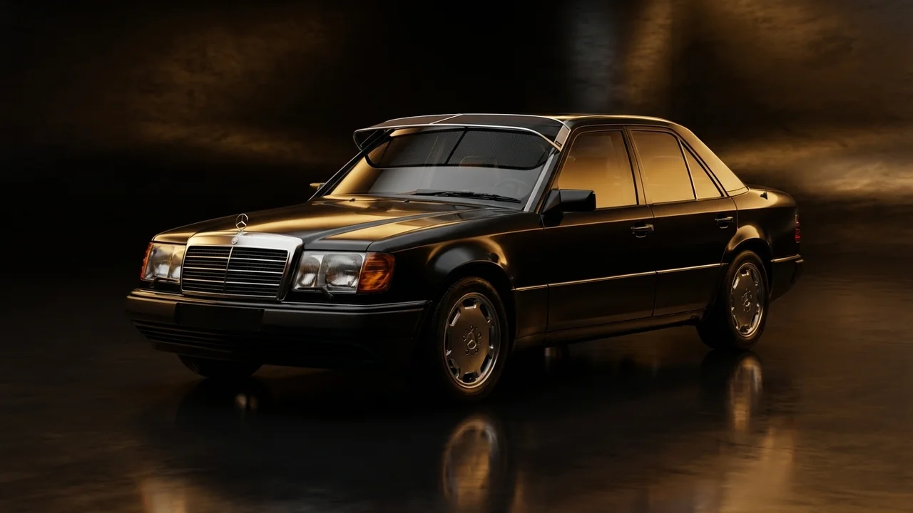 Mercedes-Benz 300E Car Windscreen Sunvisor - 1