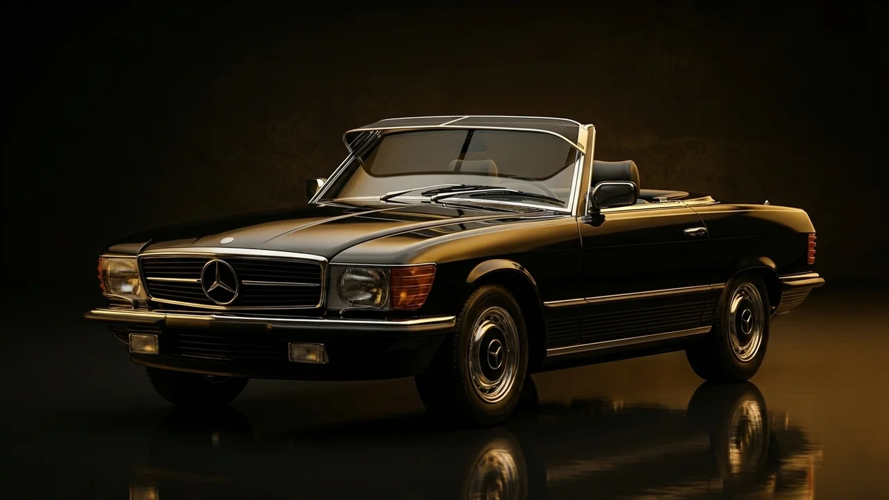 Mercedes-Benz 380SL Car Windscreen Sunvisor - 1