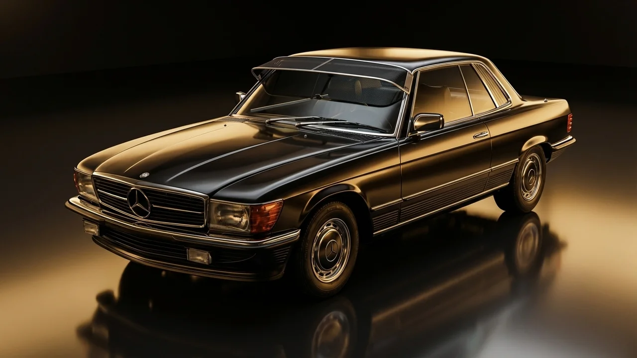 Mercedes-Benz 380SLC Car Windscreen Sunvisor - 1