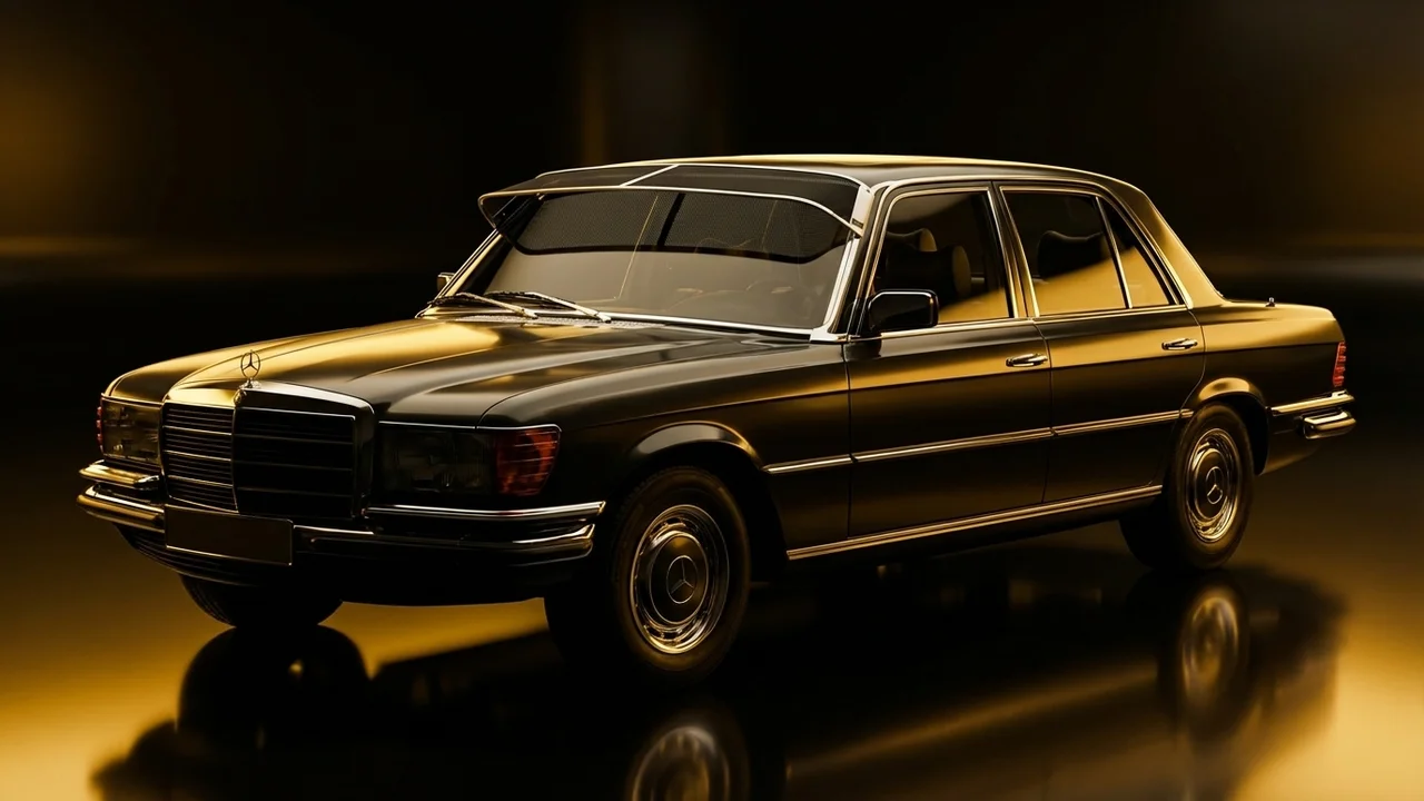 Mercedes-Benz 450SE Car Windscreen Sunvisor - 1