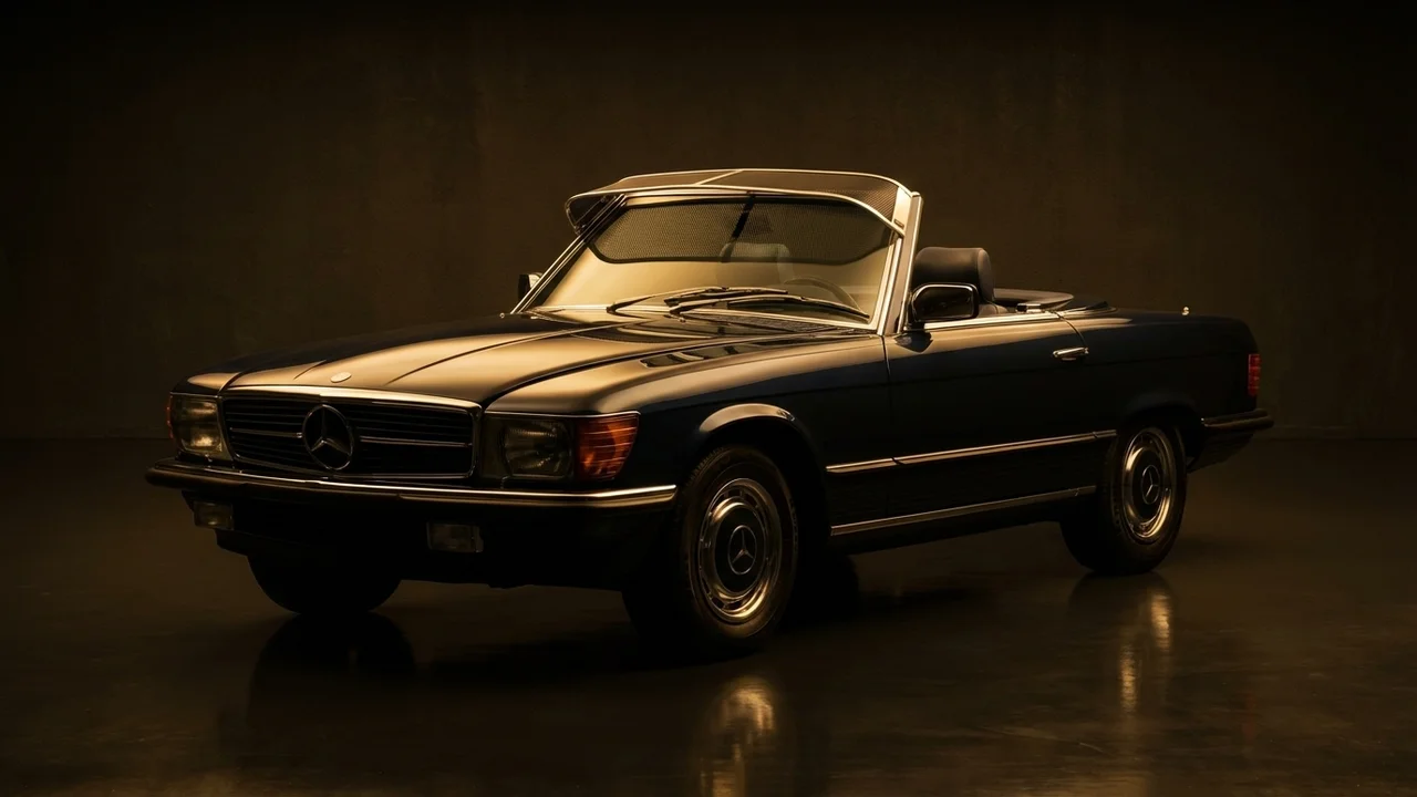 Mercedes-Benz 450SL Car Windscreen Sunvisor - 1