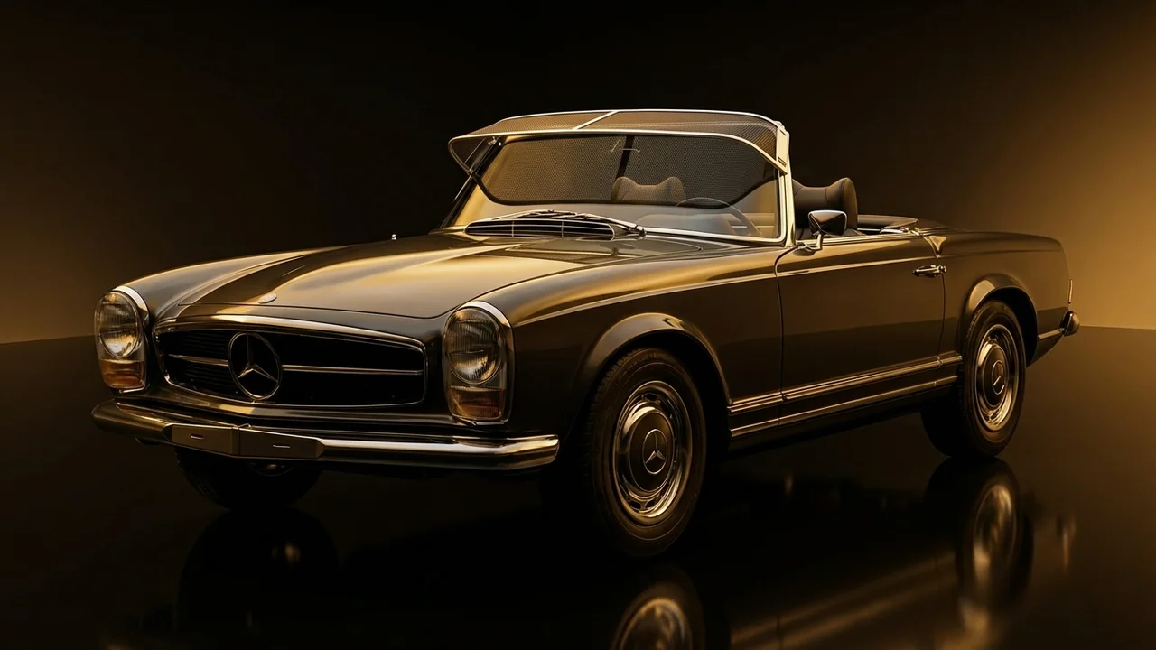 Mercedes-Benz 500SL Car Windscreen Sunvisor - 1