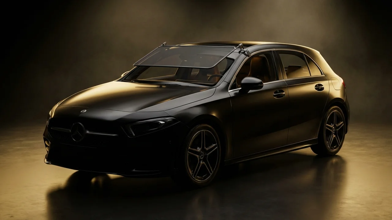 Mercedes-Benz A180 Car Windscreen Sunvisor - 1