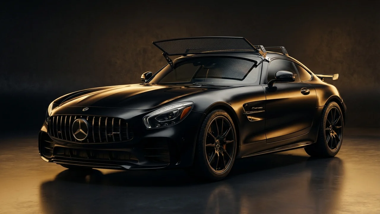 Mercedes-Benz AMG GT Black Series Car Windscreen Sunvisor - 1