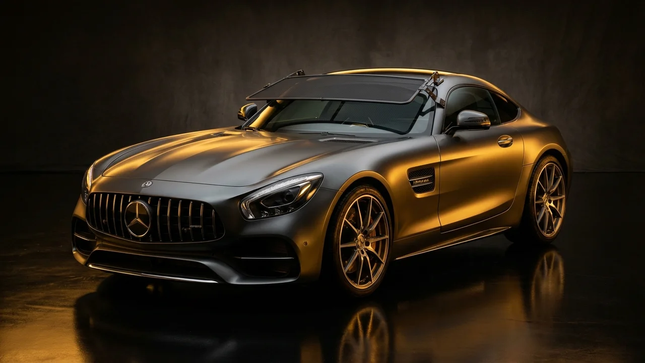 Mercedes-Benz AMG GT C Car Windscreen Sunvisor - 1