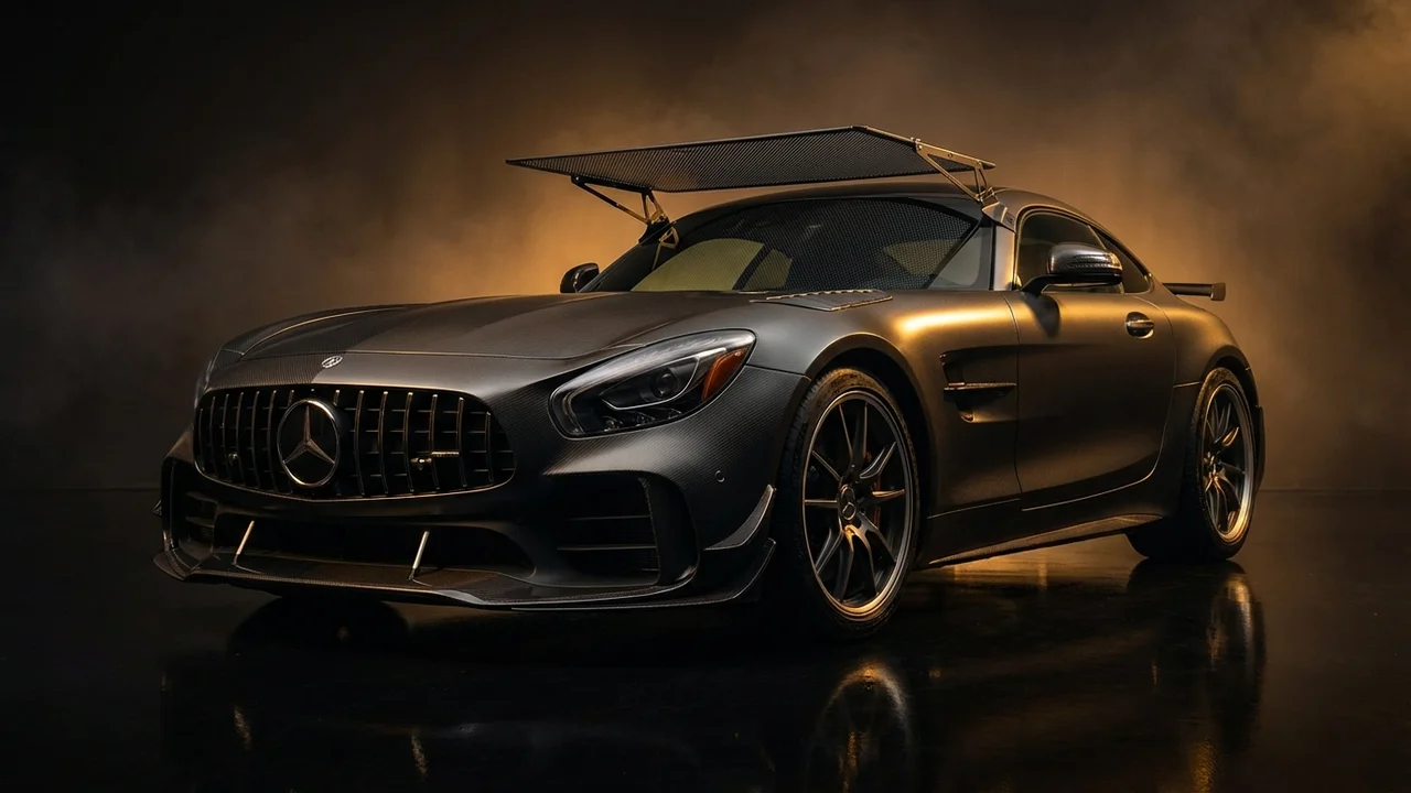 Mercedes-Benz AMG GT R Pro Car Windscreen Sunvisor - 1