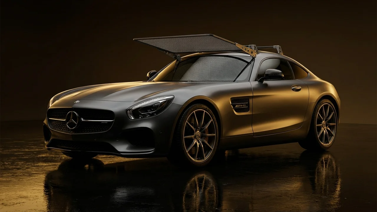 Mercedes-Benz AMG GT S Car Windscreen Sunvisor - 1